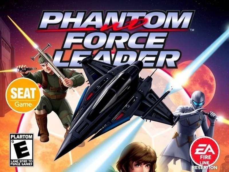 Phantom Force Leader Official Cover Art featuring Indian special forces Phantom Force Leader Game Cover